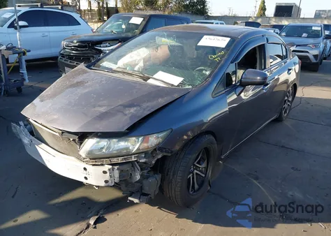 2015 Honda Civic Ex из США, поврежденный, VIN 19XFB2F82FE293378